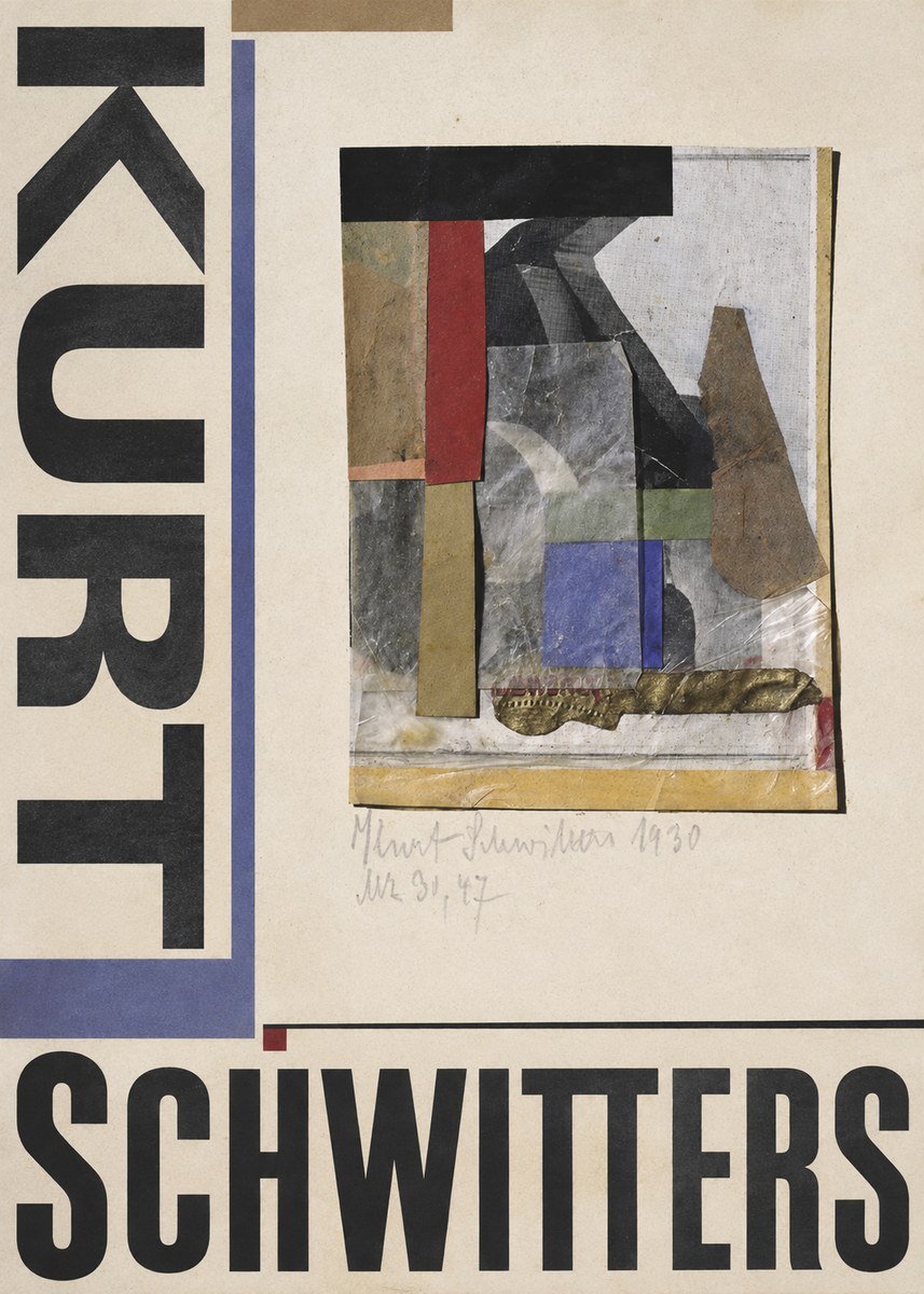 Kurt Schwitters Merz Schwitters 1930 Nr 30, 47 No3 - Plakat