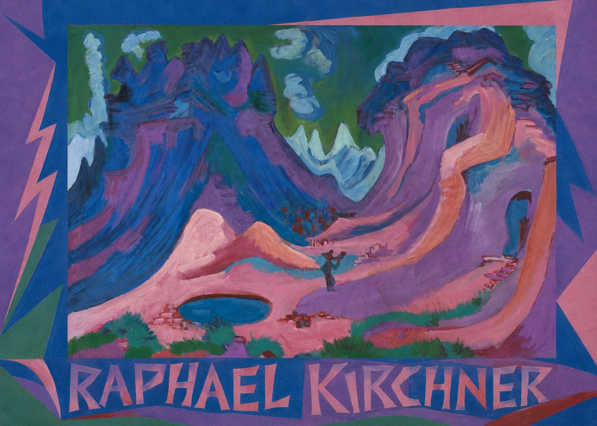 Raphael Kirchner Mountain Landscape II No1 - Plakat