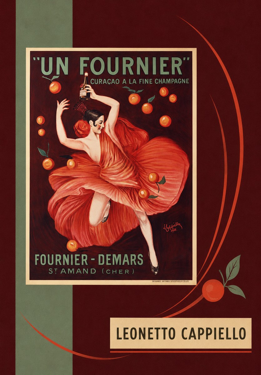Leonetto Cappiello Un Fournier No2 - Plakat