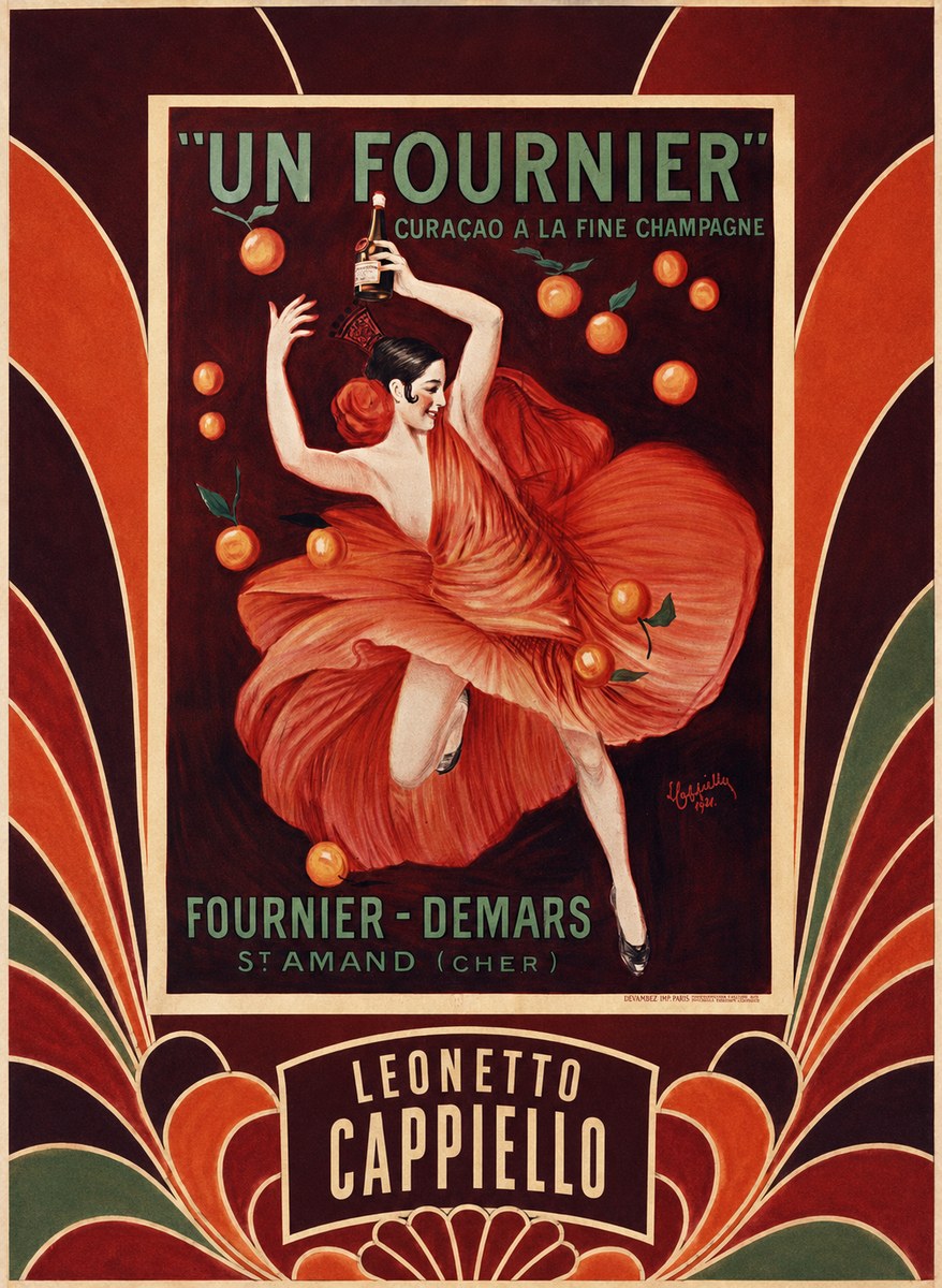 Leonetto Cappiello Un Fournier No4 - Plakat