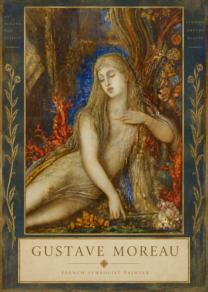 Gustave Moreau Galatea II No5 - Plakat