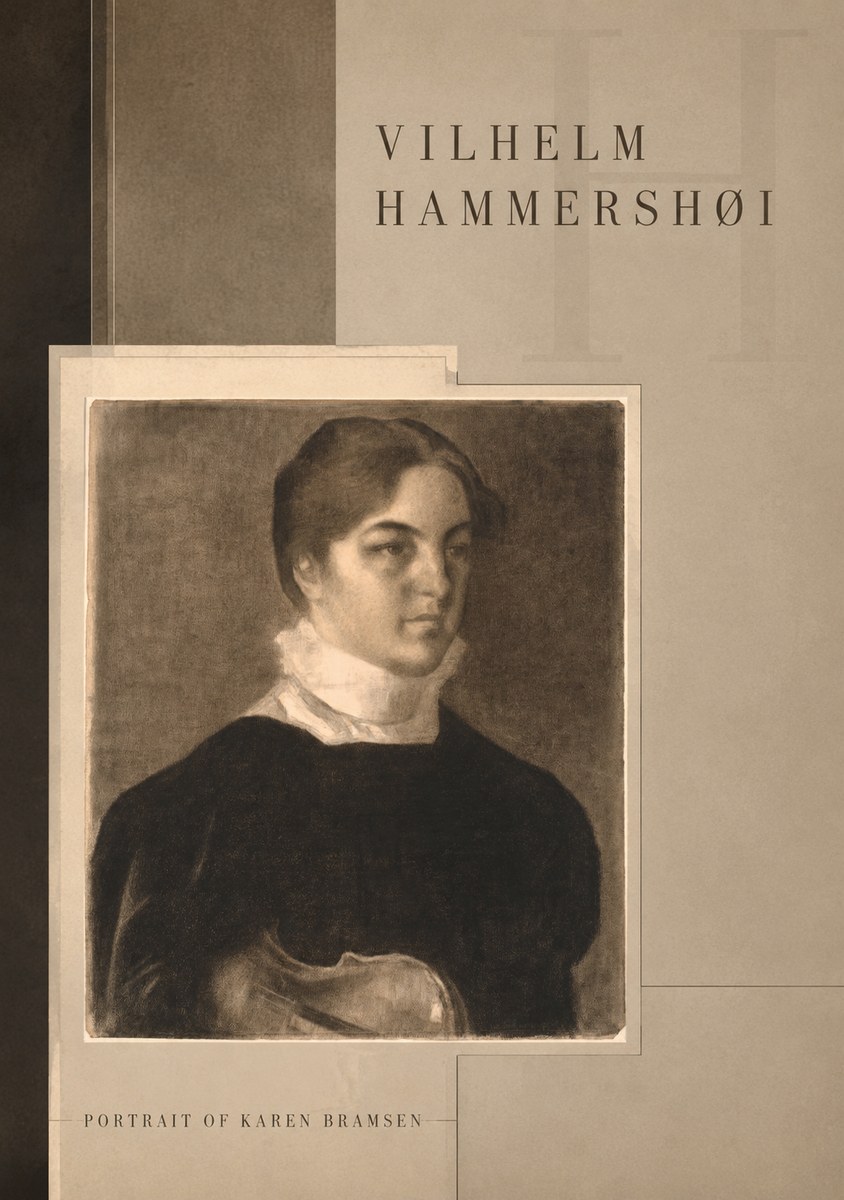 Vilhelm Hammershøi Portrait of Karen Bramsen No5 - Plakat