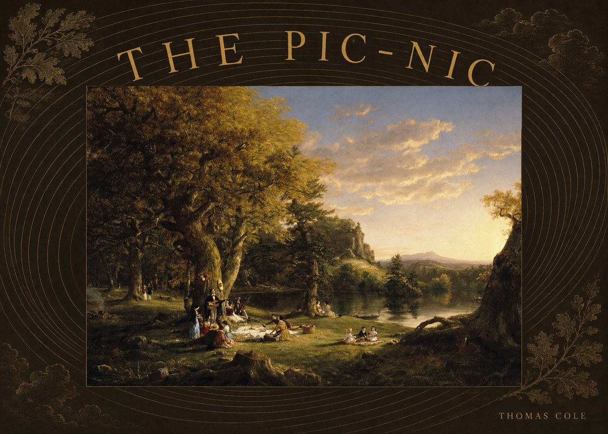 Thomas Cole The Pic-nic II No6 - Plakat