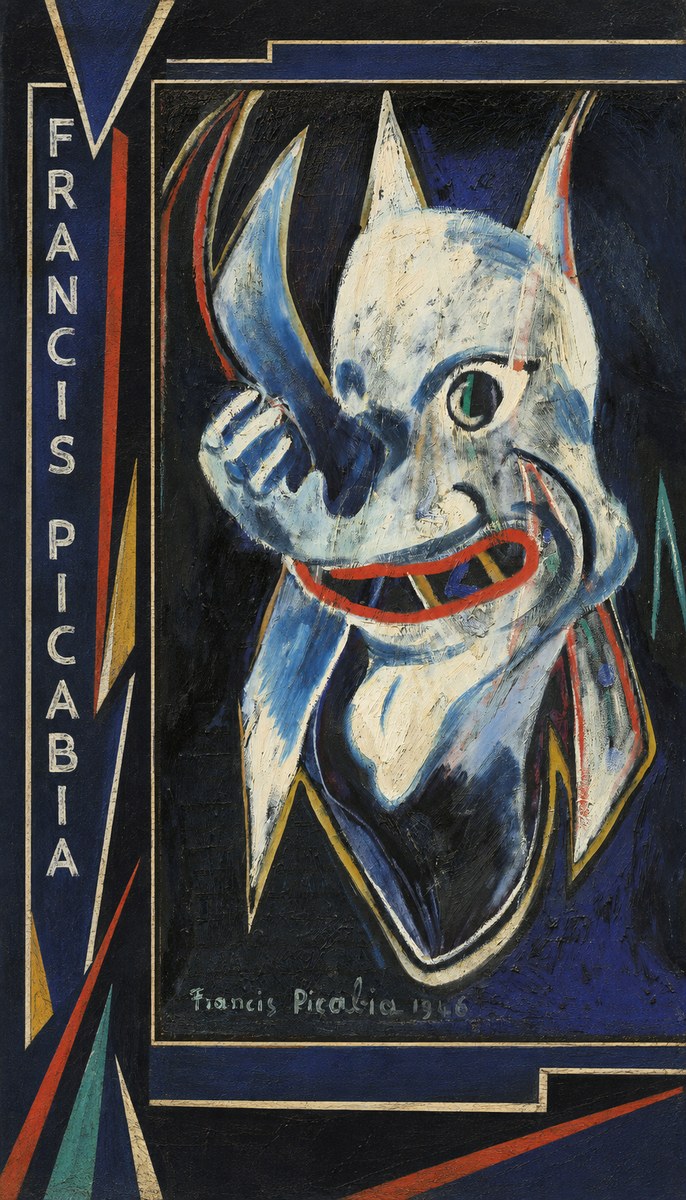 Francis Picabia Dog No2 - Plakat