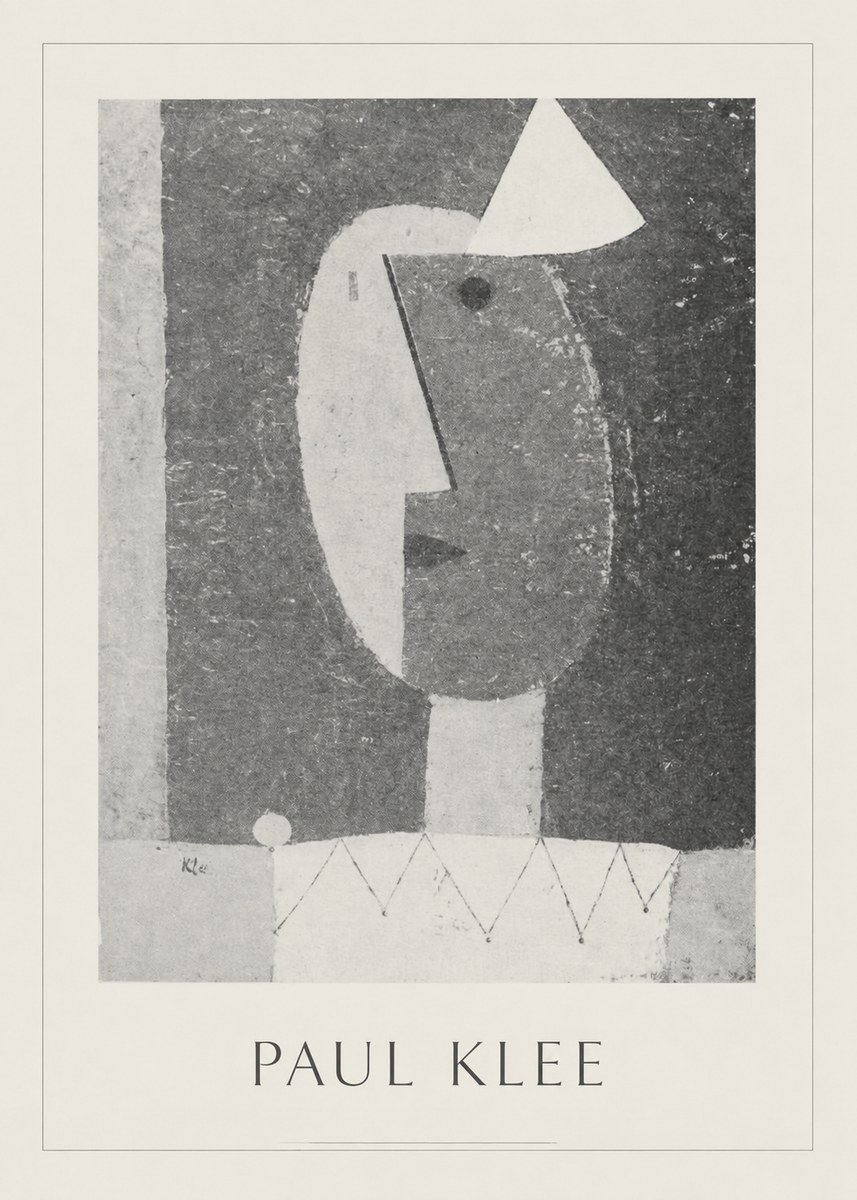Paul Klee The Clown No5 - Plakat