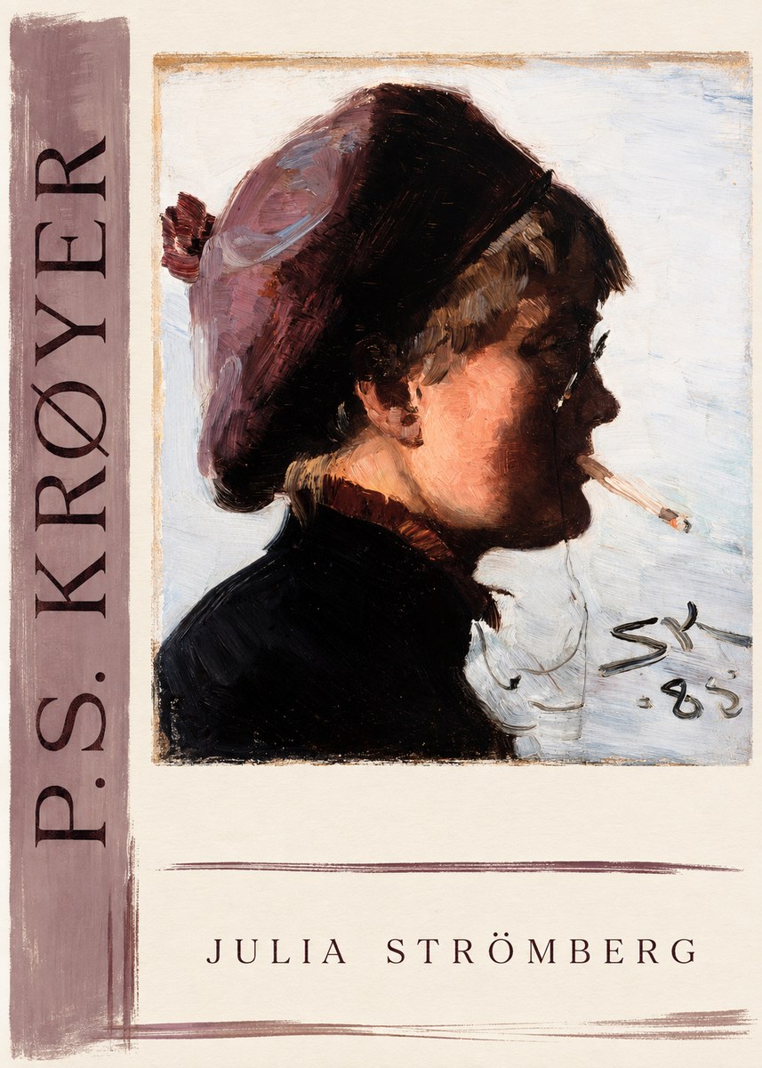 P.S. Krøyer Julia Strömberg No2 - Plakat