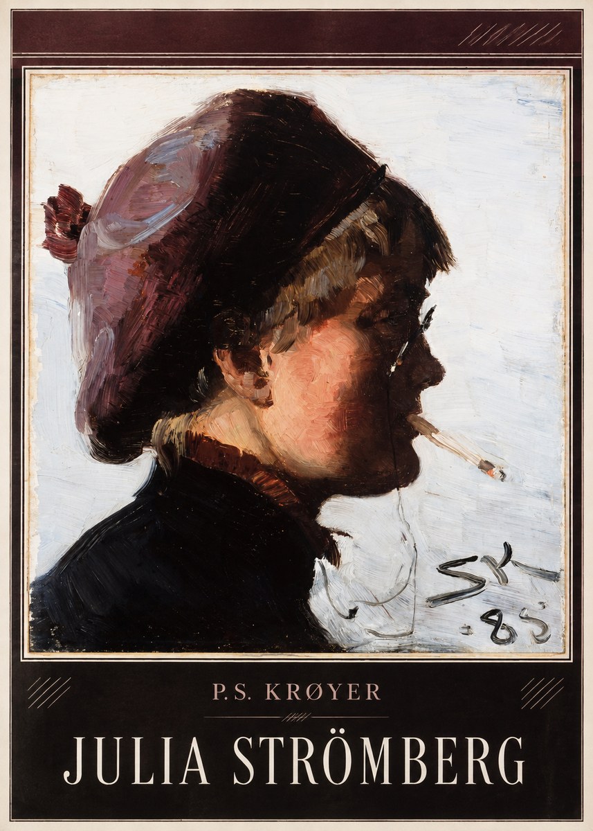P.S. Krøyer Julia Strömberg No3 - Plakat