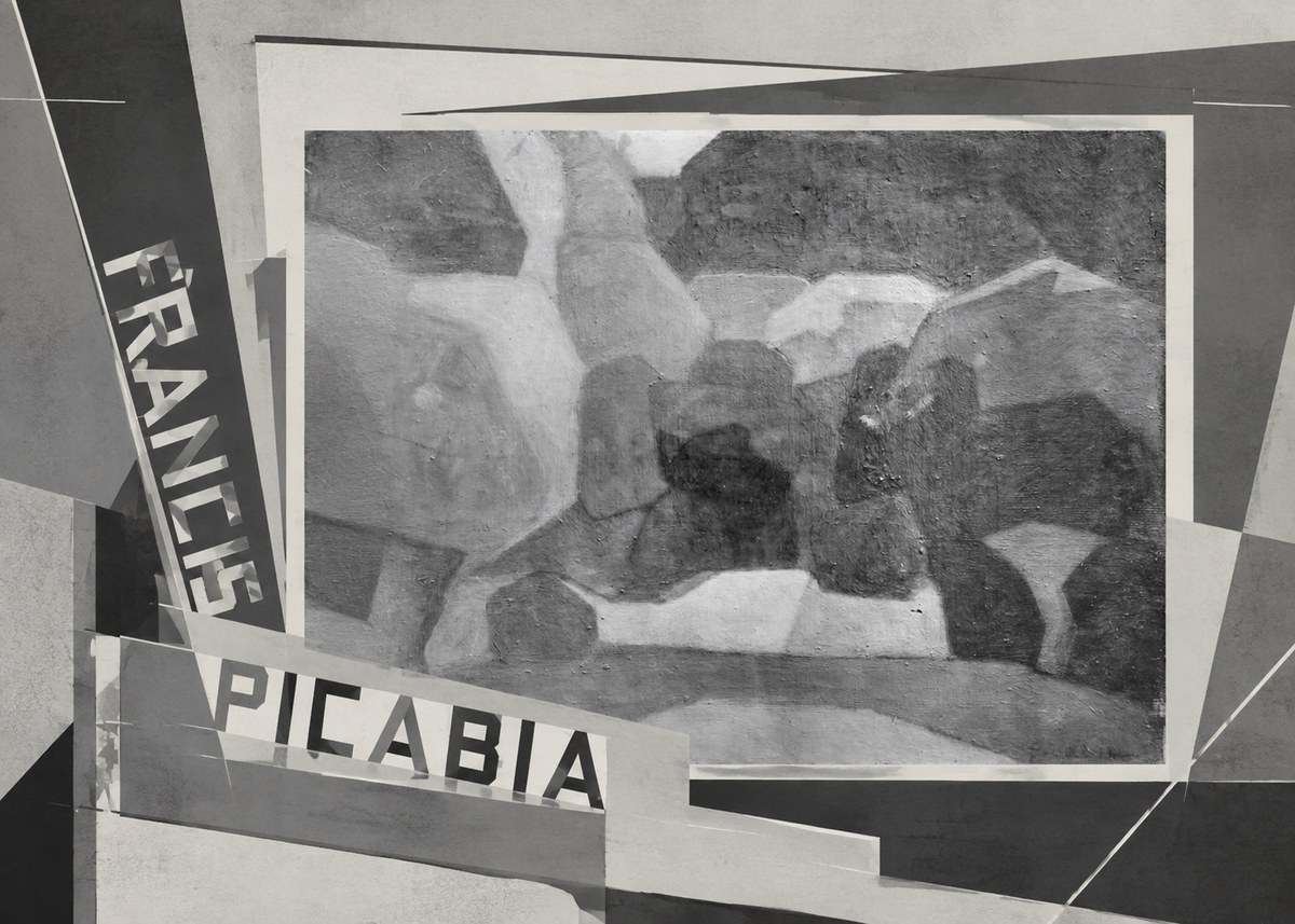 Francis Picabia Geometric Forms No4 - Plakat