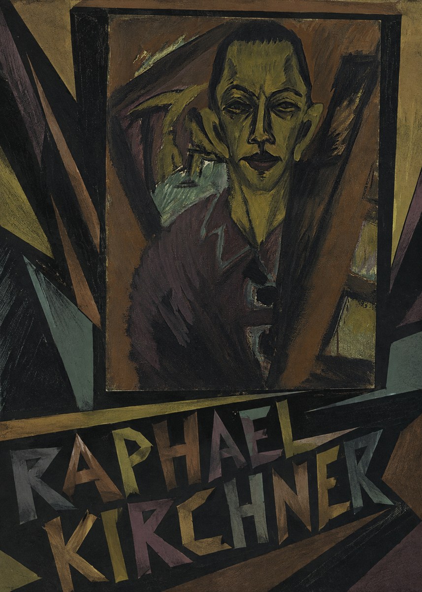 Raphael Kirchner Self-portrait No4 - Plakat