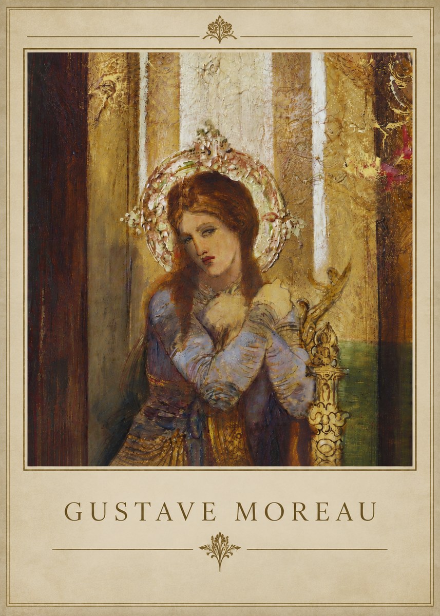 Gustave Moreau Salome II No4 - Plakat