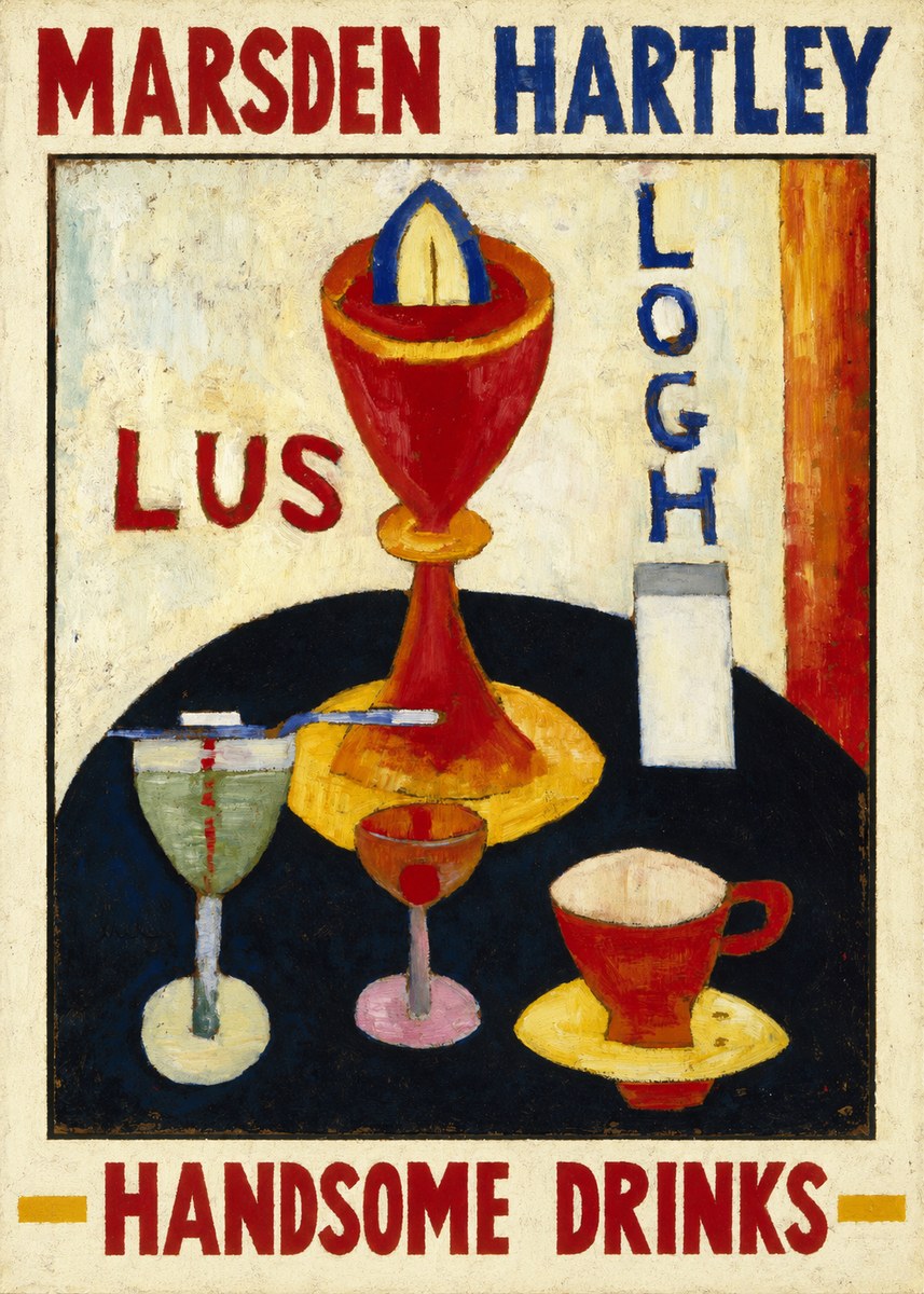 Marsden Hartley Handsome Drinks No1 - Plakat