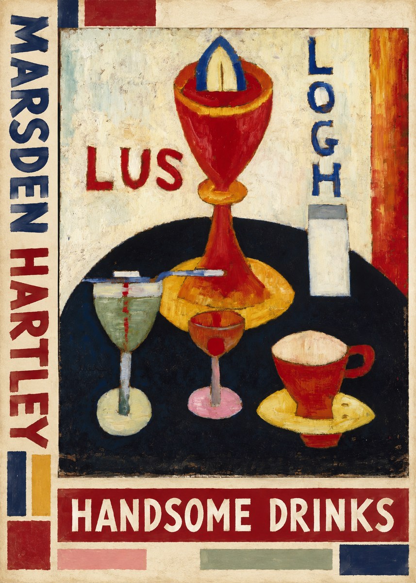 Marsden Hartley Handsome Drinks No2 - Plakat