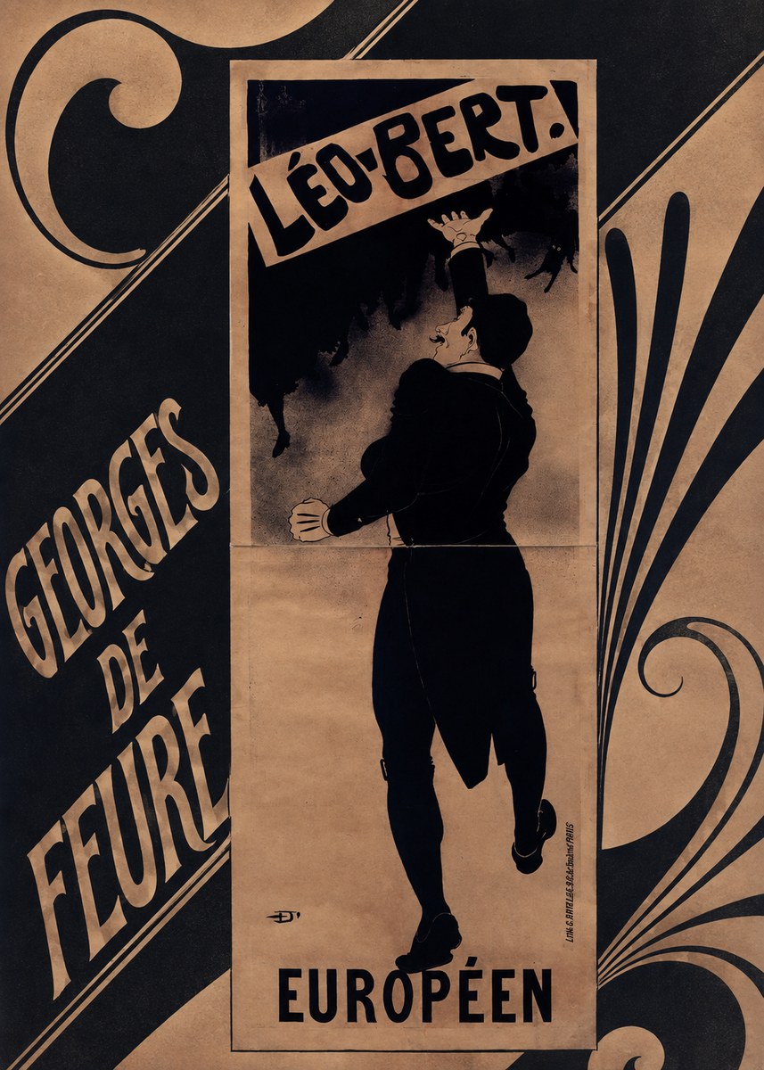 Georges de Feure Léo-bert! II No2 - Plakat