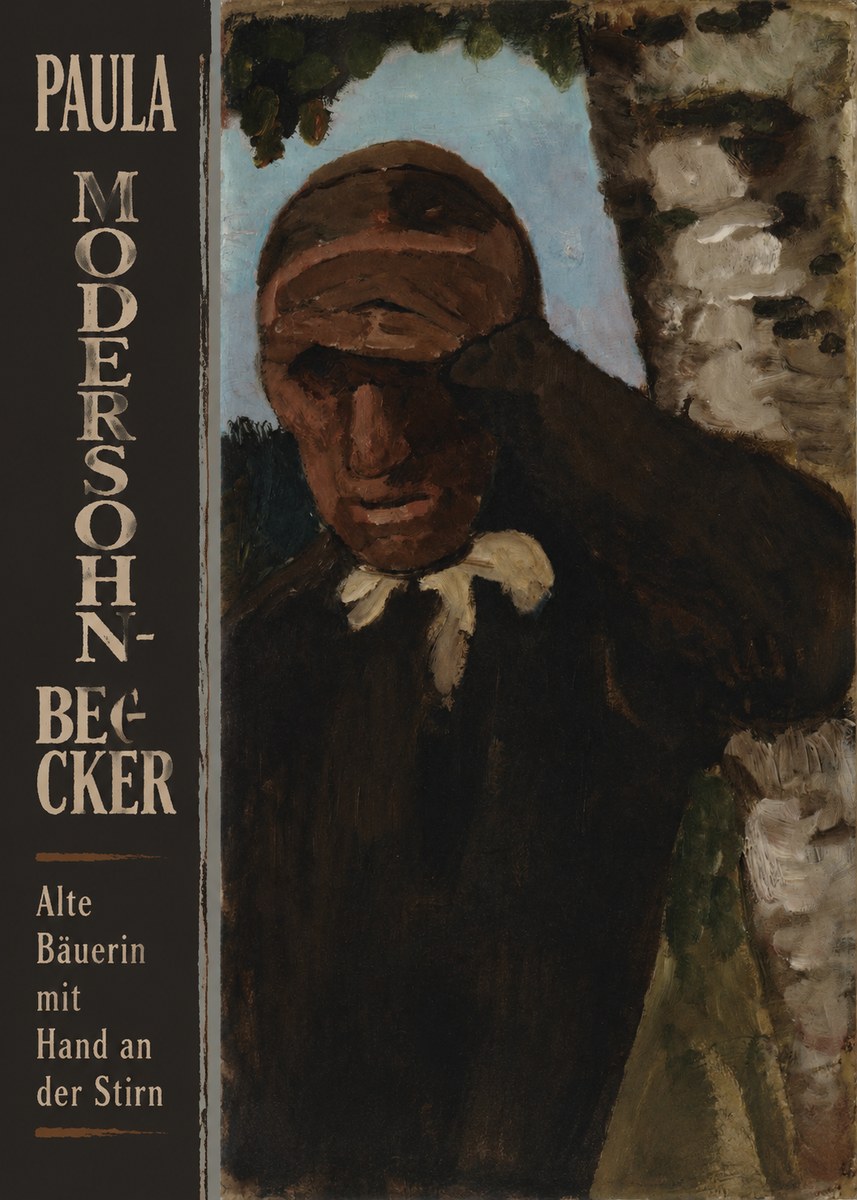 Paula Modersohn-Becker Alte Bäuerin Mit Hand an Der Stirn No6 - Plakat