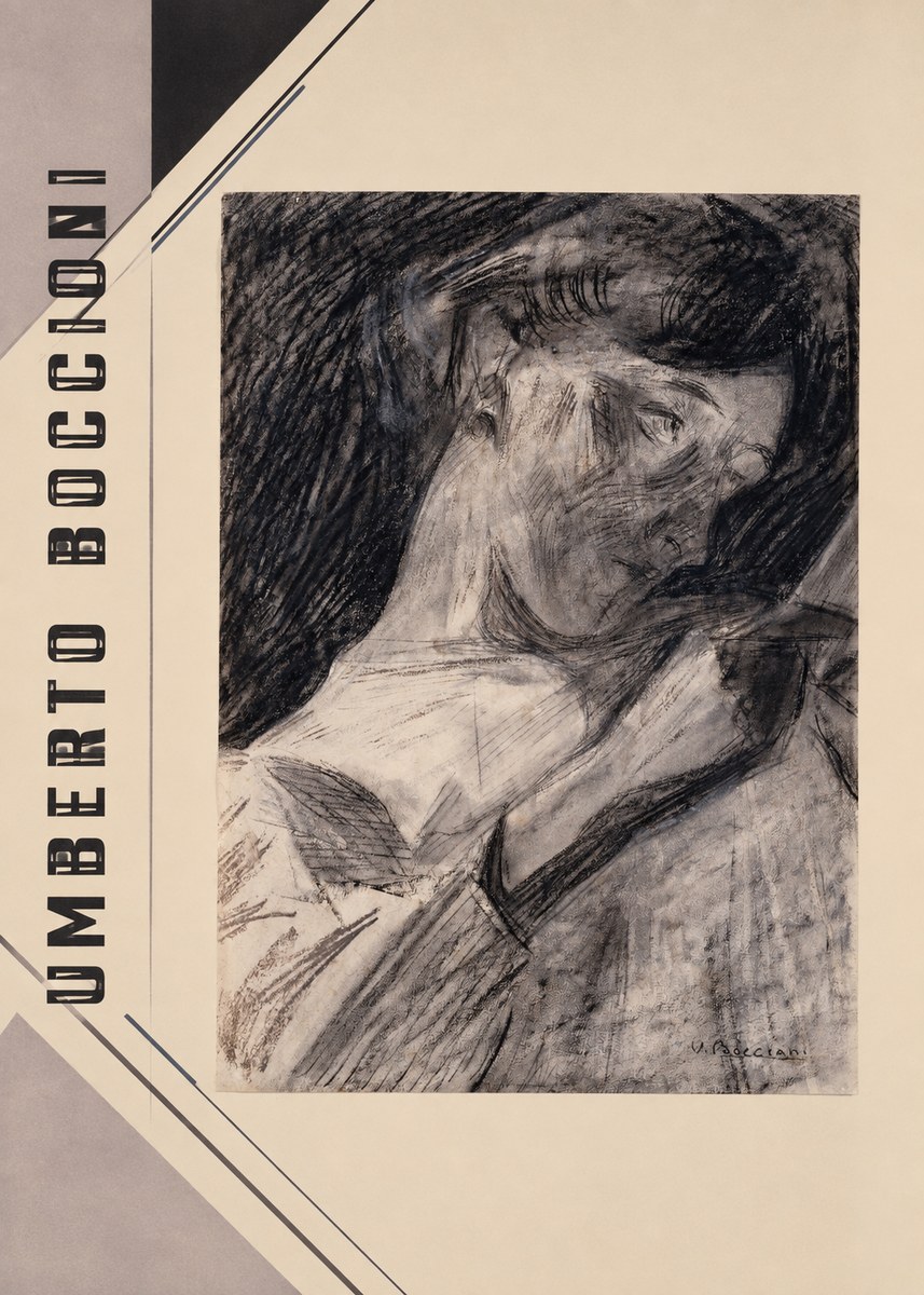 Umberto Boccioni Figure Study II No2 - Plakat