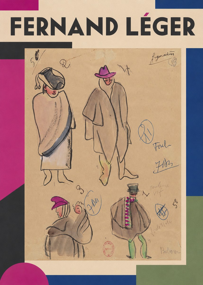 Fernand Léger Pygmalion No1 - Plakat