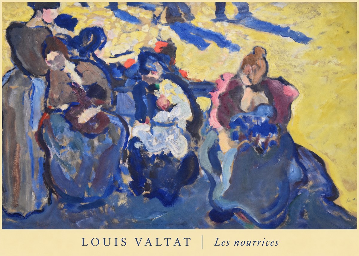 Louis Valtat Les Nourrices No6 - Plakat