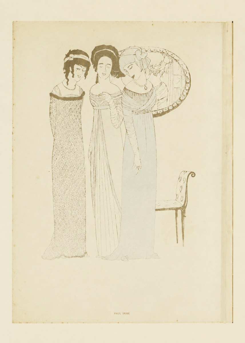 Paul Iribe Elegant Figures No5 - Plakat