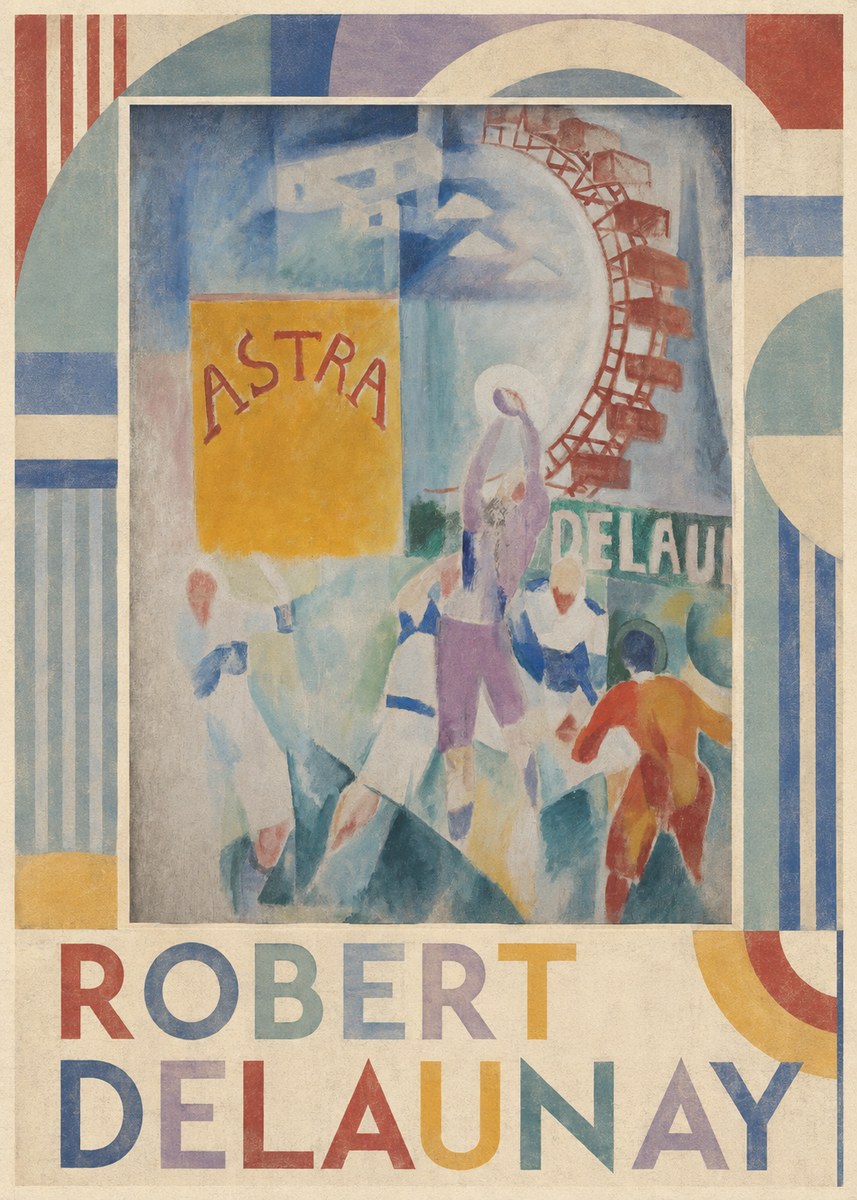 Robert Delaunay Poster for Astra No1 - Plakat