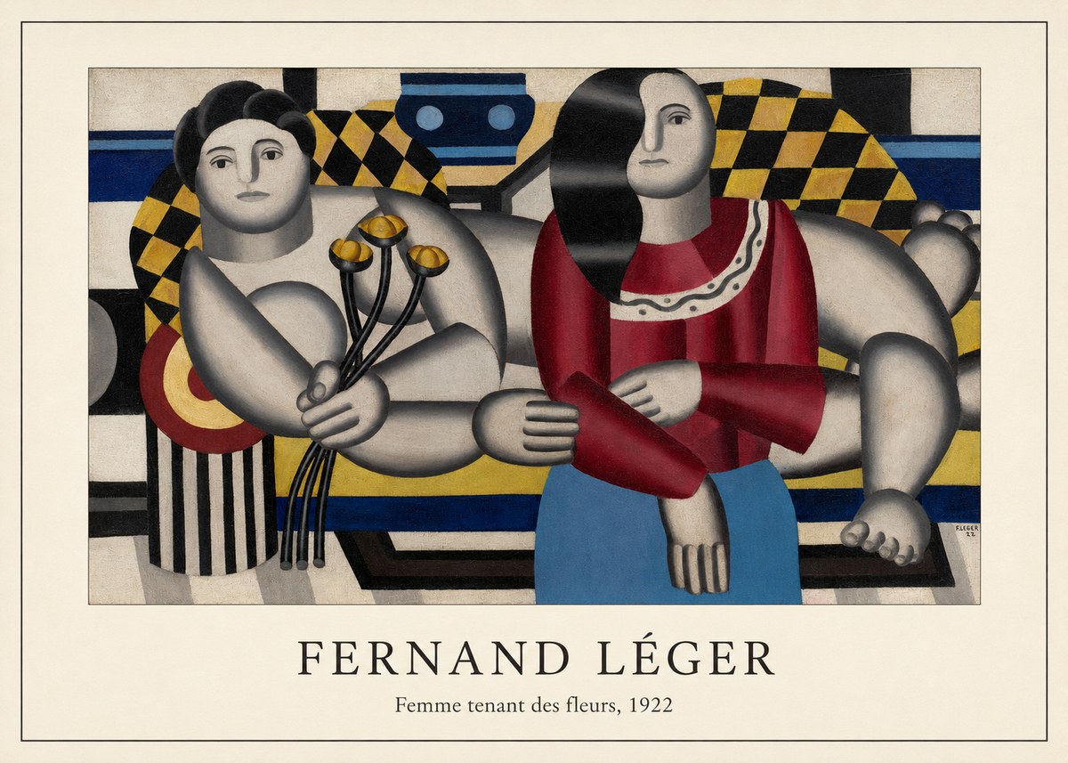 Fernand Léger Two Women No2 - Plakat