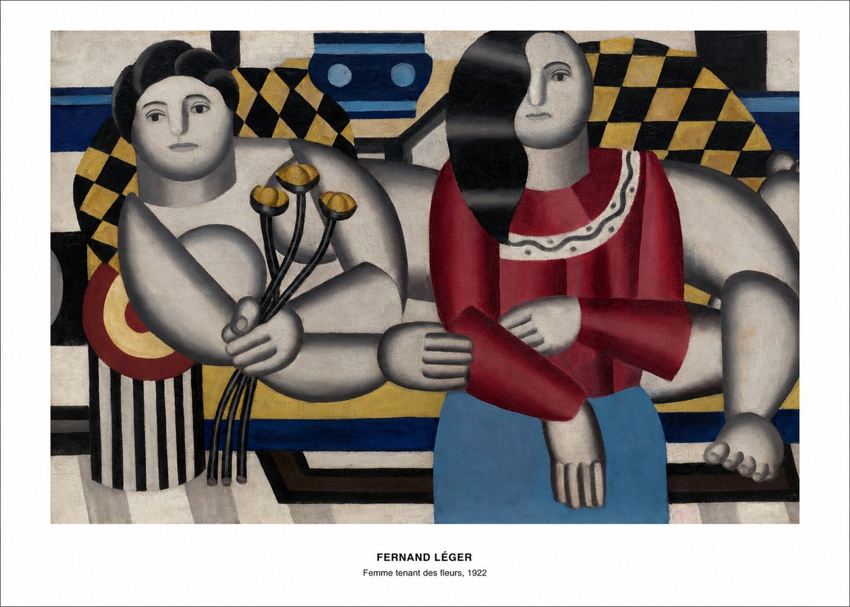 Fernand Léger Two Women No5 - Plakat