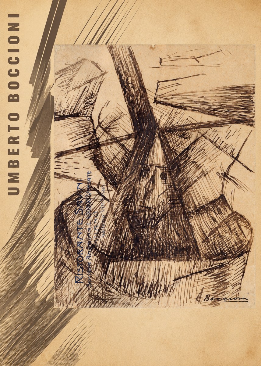 Umberto Boccioni Umberto Boccioni II No2 - Plakat