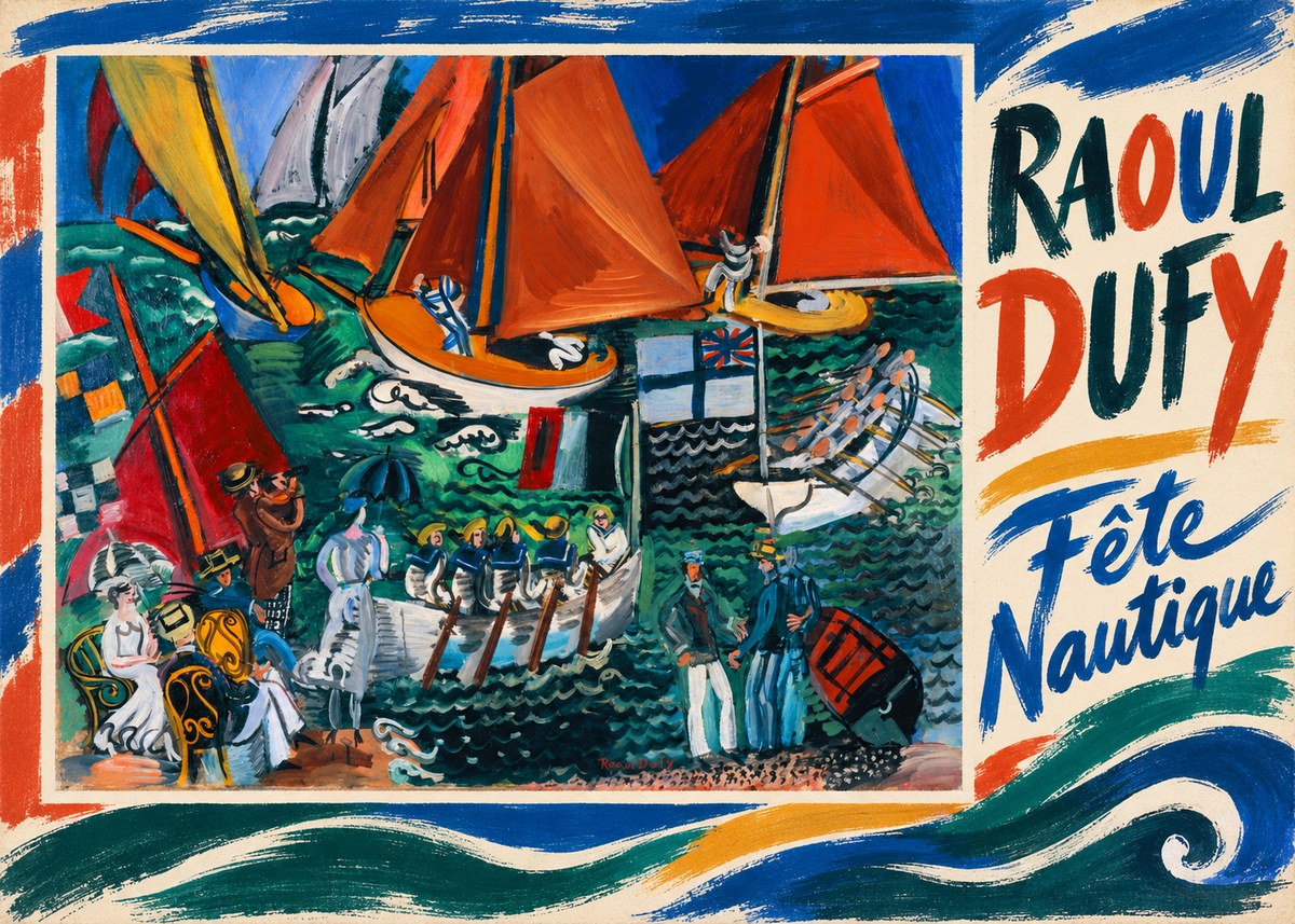 Raoul Dufy Fête Nautique No1 - Plakat