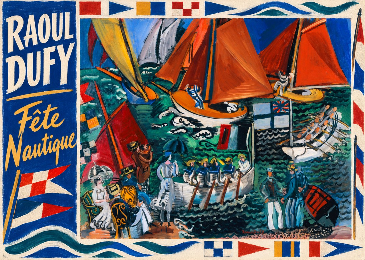 Raoul Dufy Fête Nautique No5 - Plakat