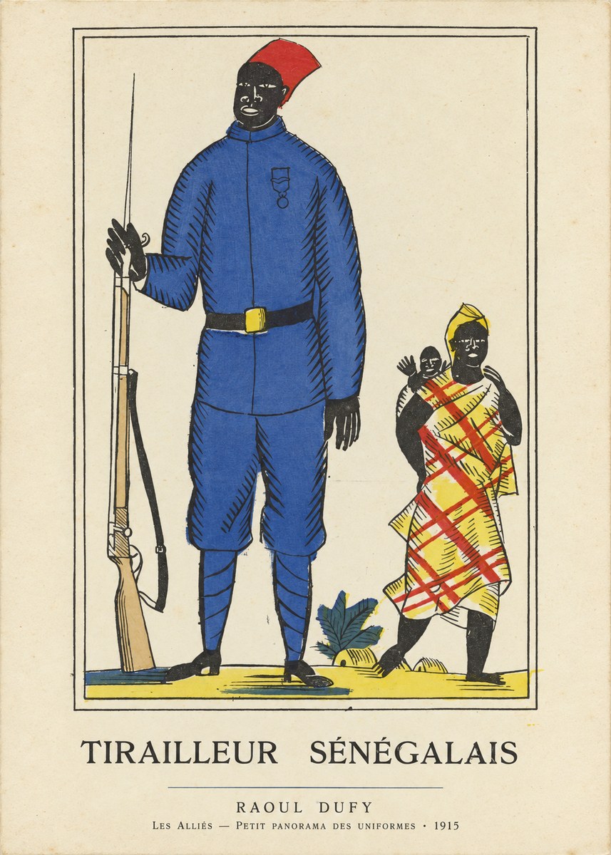 Raoul Dufy Tirailleur Sénégalais No6 - Plakat