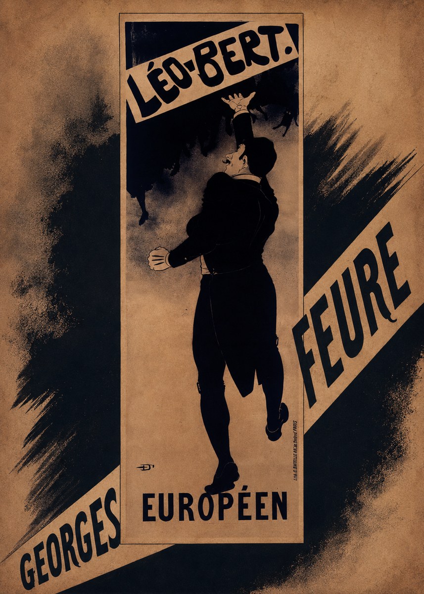 Georges de Feure Léo-bert. Européen No5 - Plakat