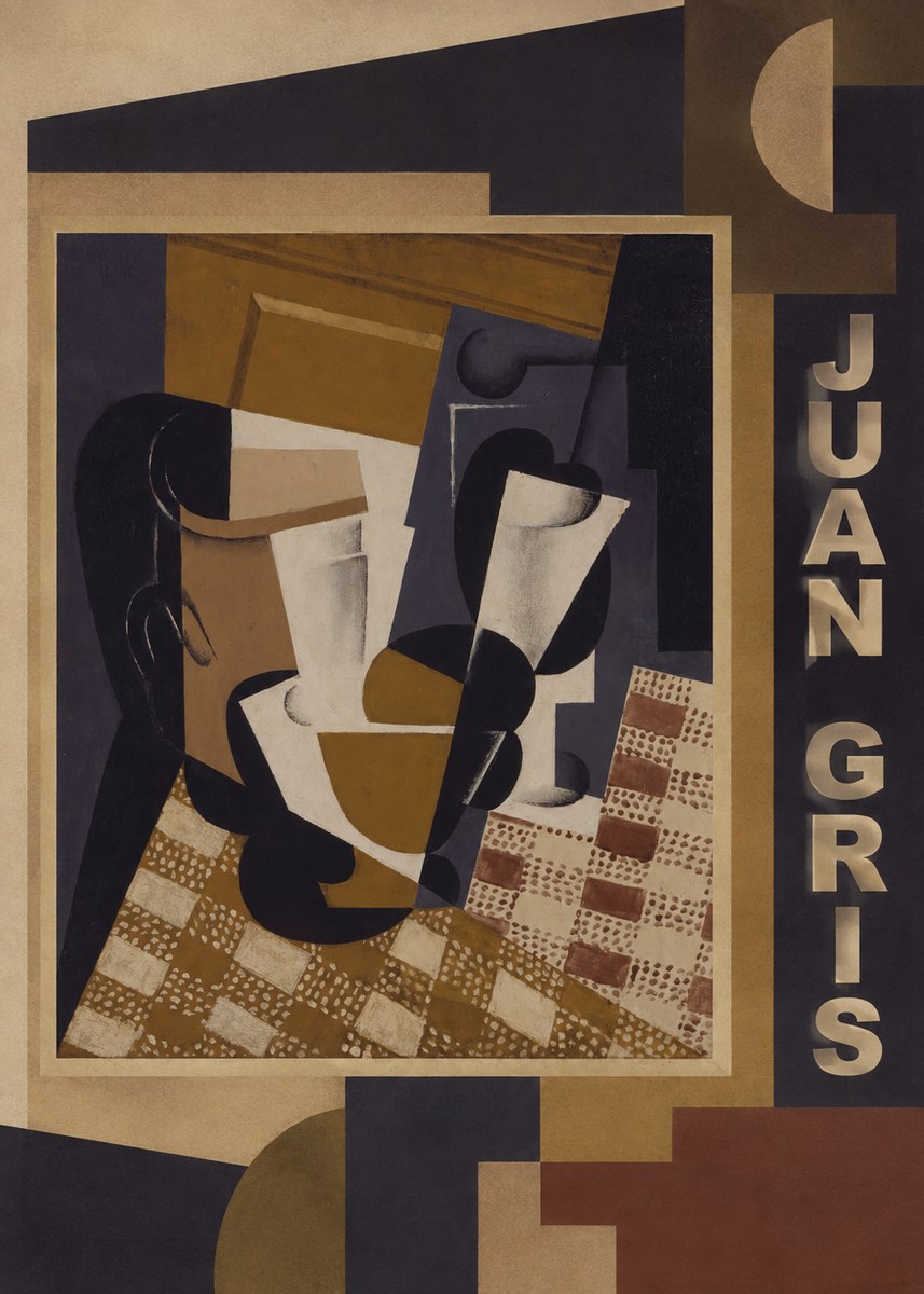 Juan Gris Still Life III No2 - Plakat