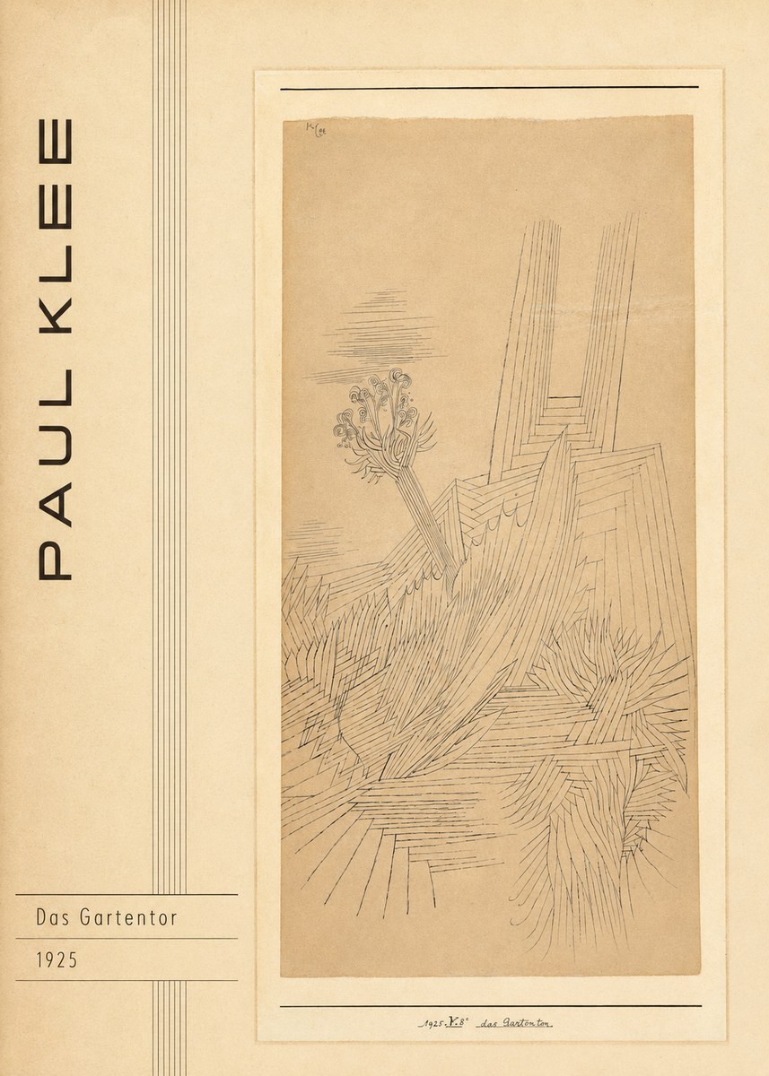 Paul Klee Das Gartentor II No2 - Plakat