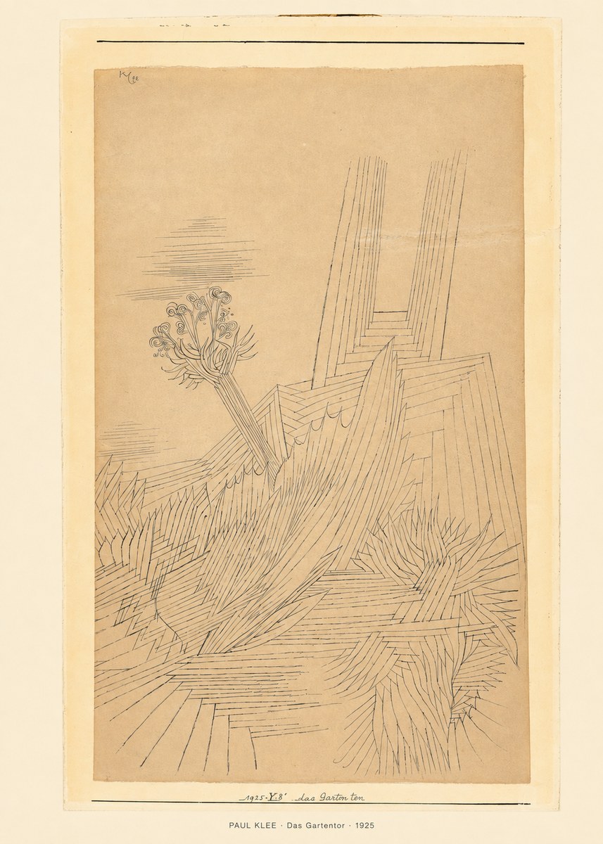 Paul Klee Das Gartentor II No6 - Plakat