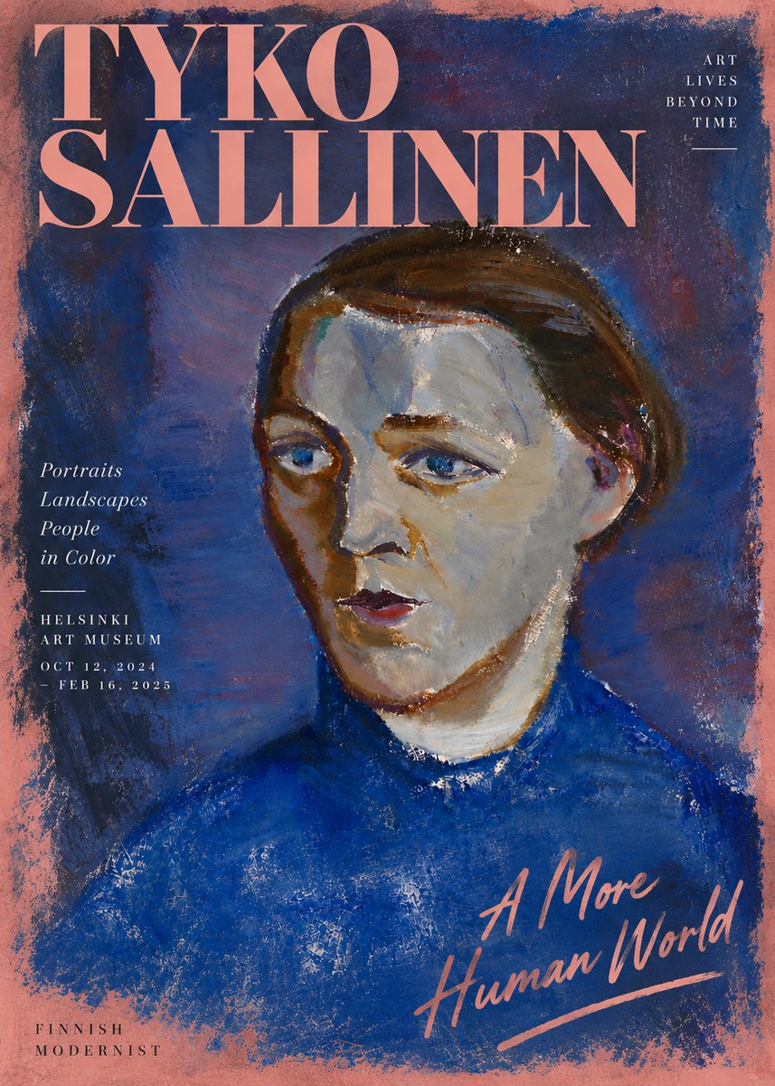 Tyko Sallinen Portrait II No5 - Plakat