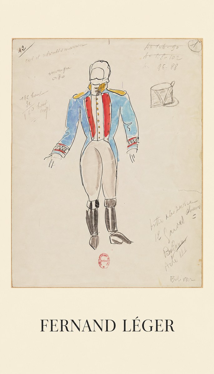 Fernand Léger Bolivar Acte Iii No6 - Plakat
