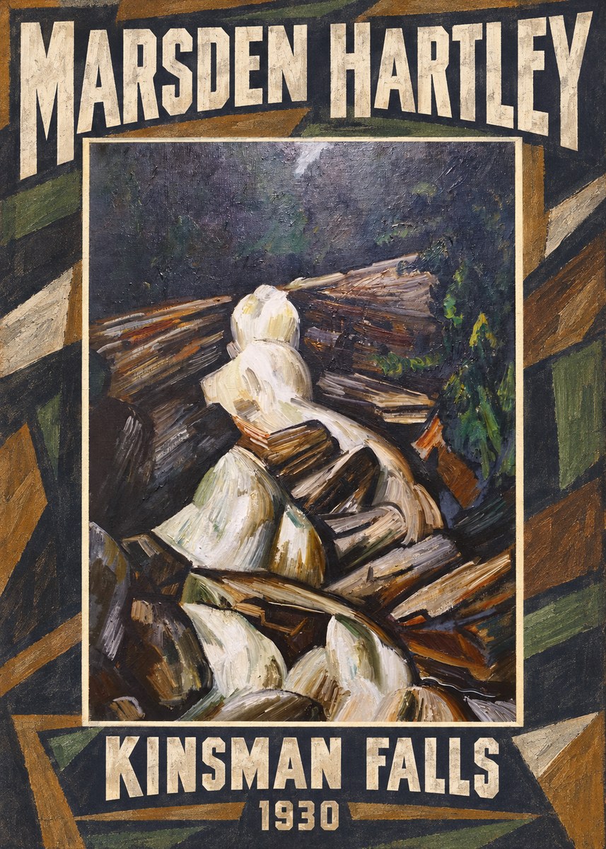 Marsden Hartley Kinsman Falls No1 - Plakat