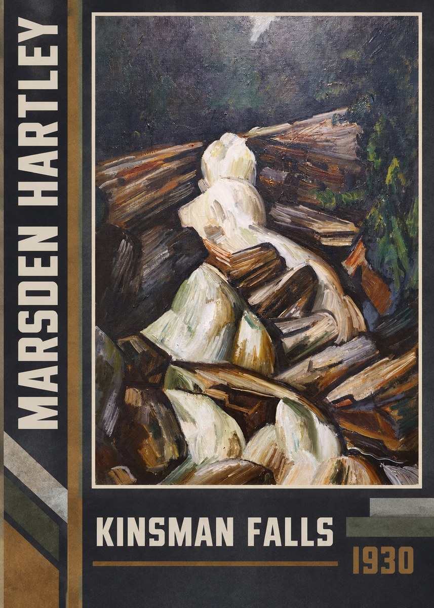 Marsden Hartley Kinsman Falls No2 - Plakat
