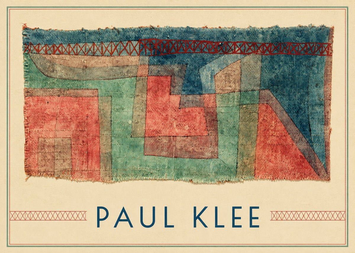Paul Klee Textile Picture No1 - Plakat