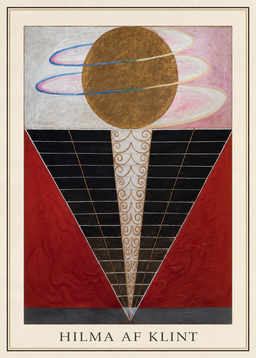 Hilma af Klint The Ten Largest, No. 1, Childhood II No1 - Plakat