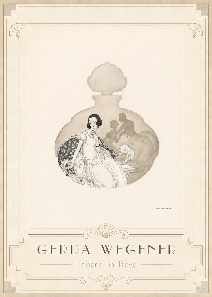 Gerda Wegener Faisons Un Rêve No1 - Plakat