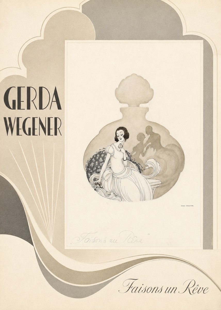 Gerda Wegener Faisons Un Rêve No5 - Plakat