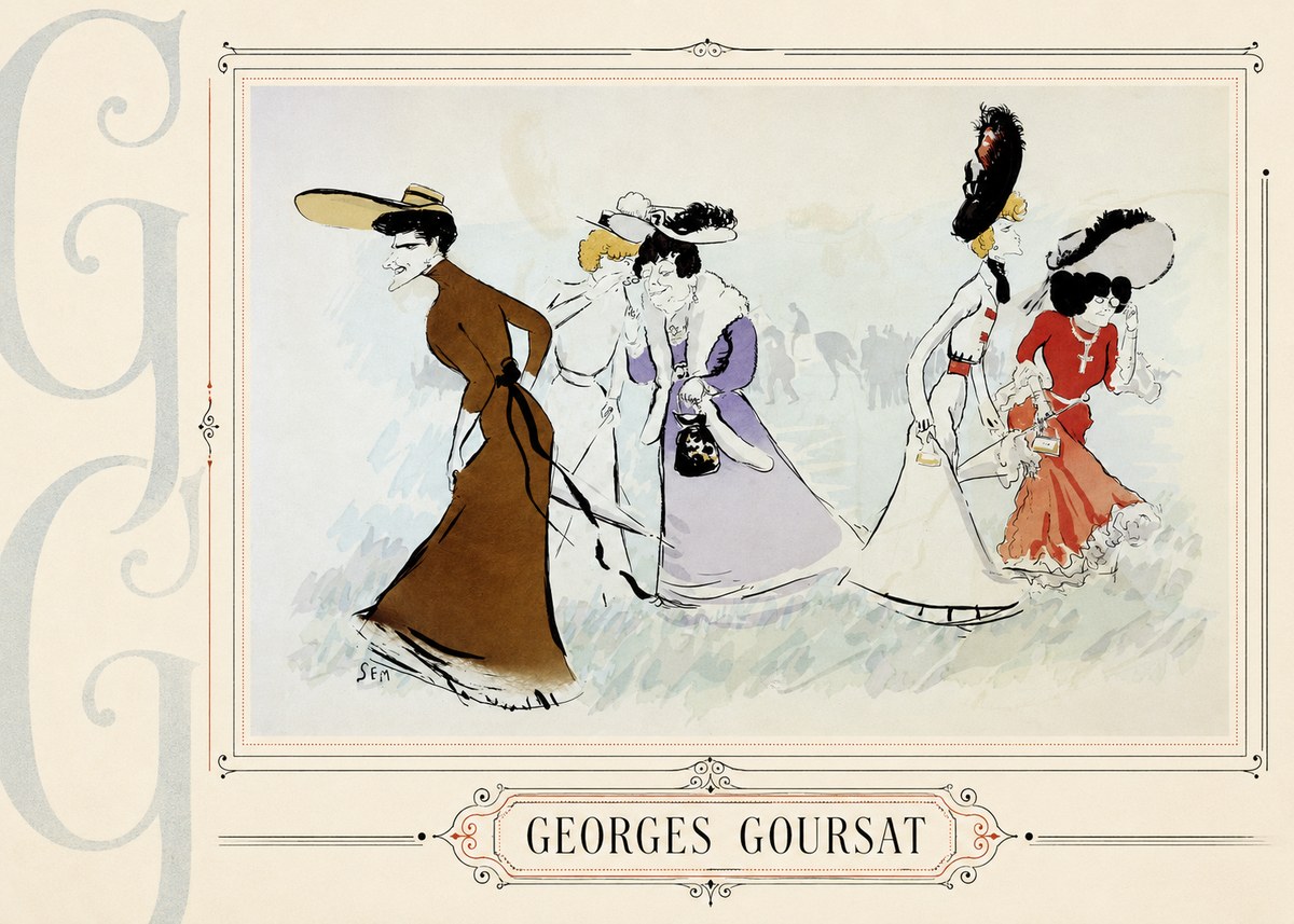 Georges Goursat Georges Goursat VII No4 - Plakat
