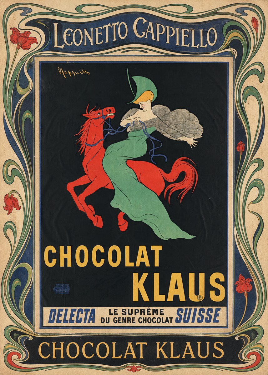Leonetto Cappiello Chocolat Klaus III No5 - Plakat