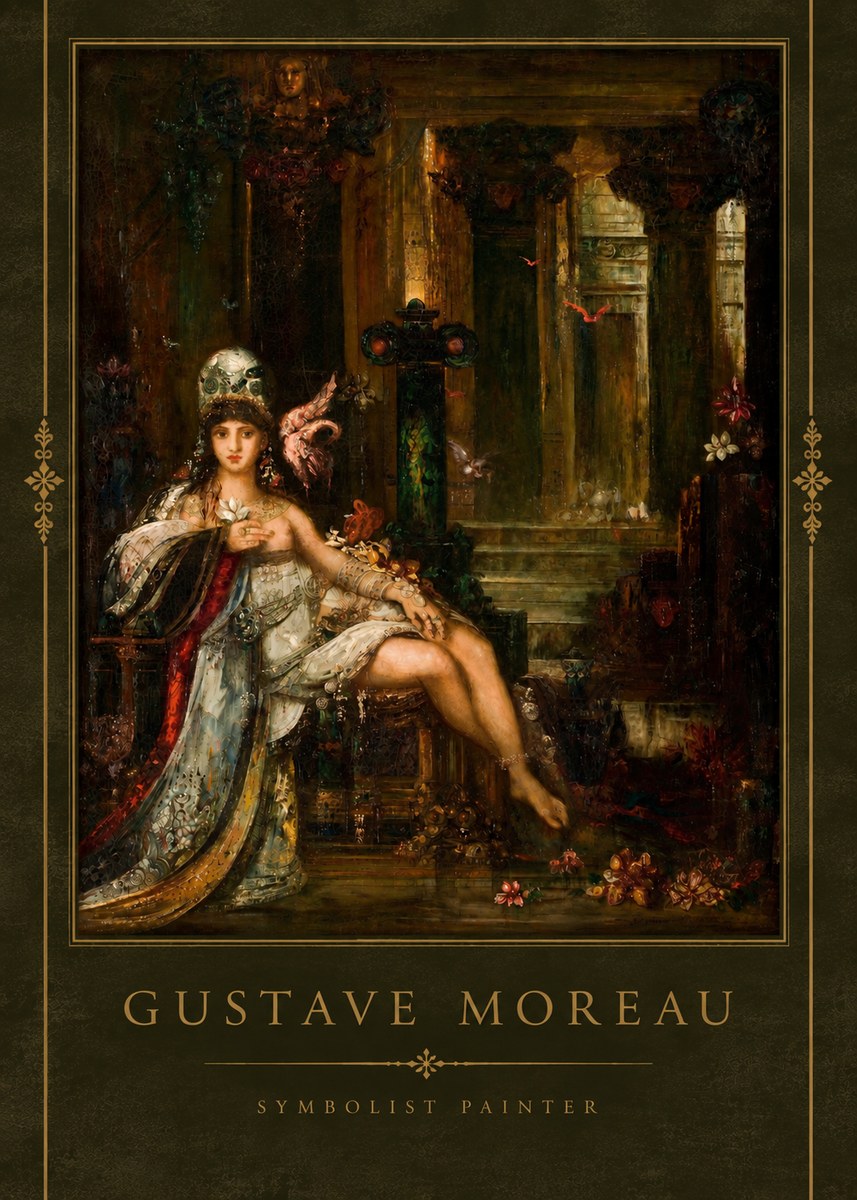 Gustave Moreau Salome III No4 - Plakat
