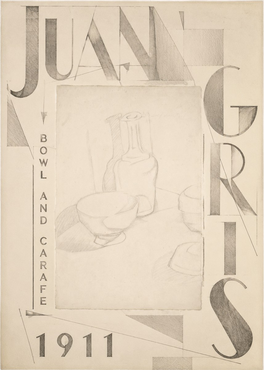Juan Gris Bowl and Carafe No5 - Plakat