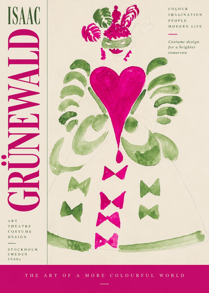 Isaac Grünewald Costume Design XVI No3 - Plakat