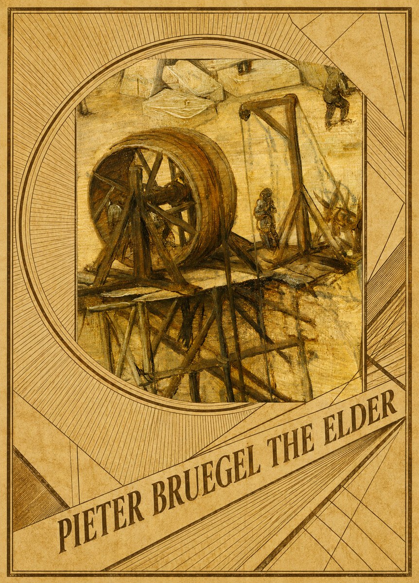 Pieter Bruegel The Tower of Babel XX No2 - Plakat