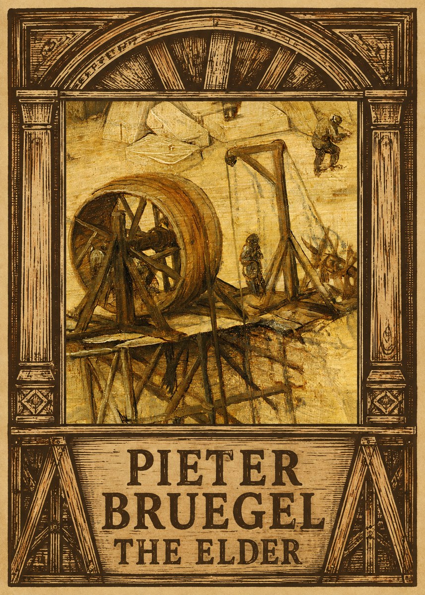Pieter Bruegel The Tower of Babel XX No6 - Plakat