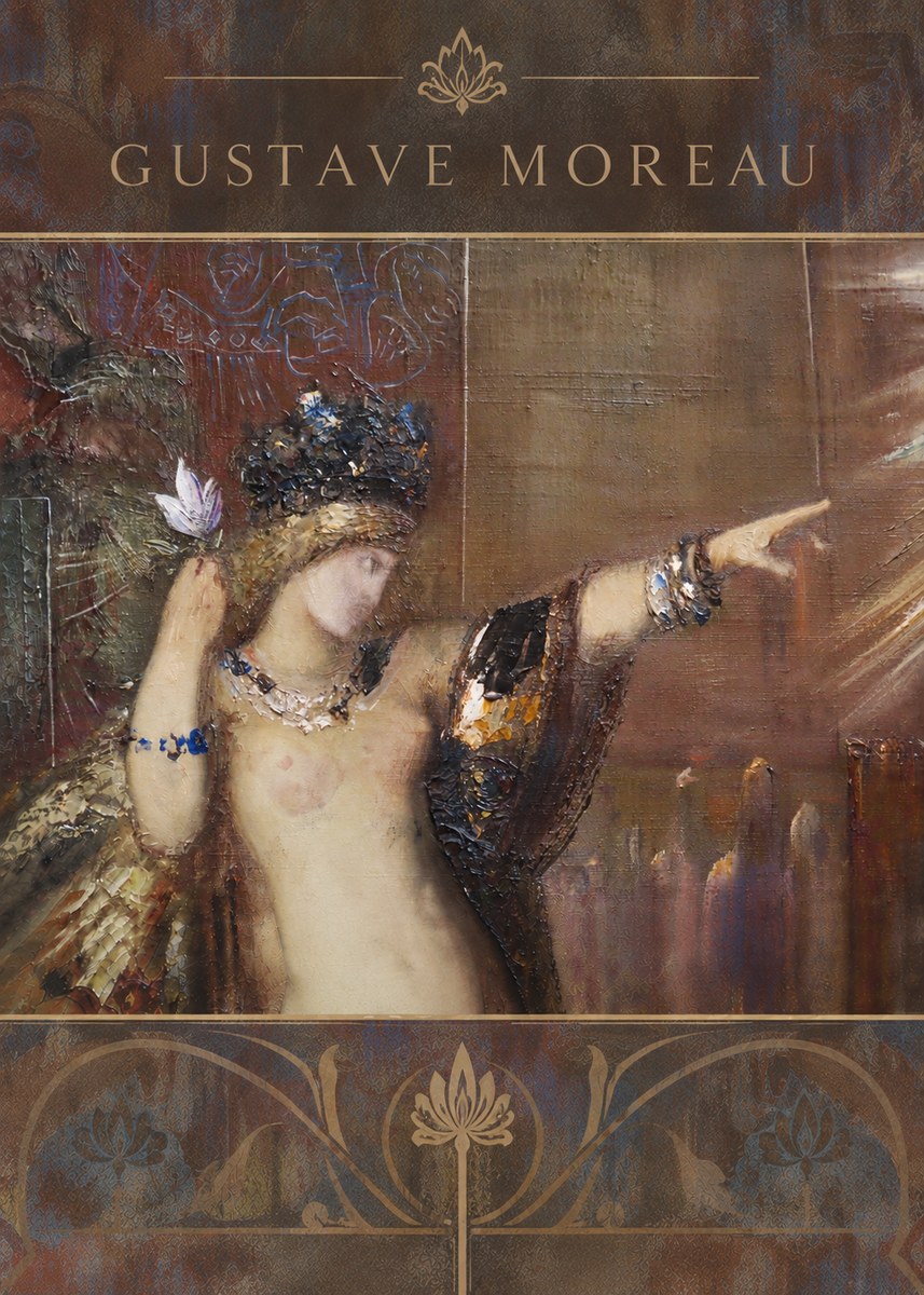 Gustave Moreau Salome IV No6 - Plakat